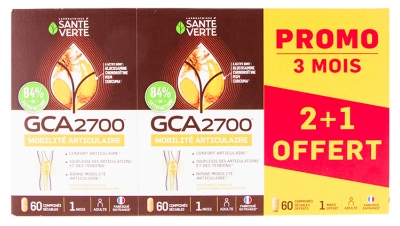 Santé Verte GCA 2700 120 Tablets + 60 Tablets Free