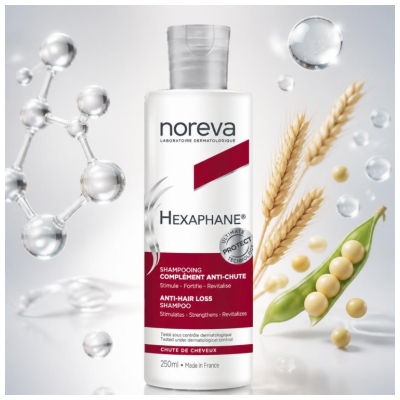 Noreva Hexaphane Shampoing Complément Anti-Chute 250 ml