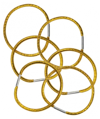 Mezzo guldbelagte elastikker