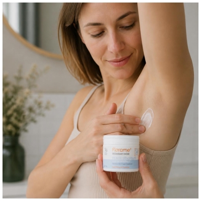 Florame 24H Deodorant Crème Bio Gevoelige Huid 50 g