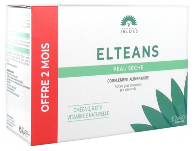 Jaldes Elteans Dry Skin 2 x 60 Capsules
