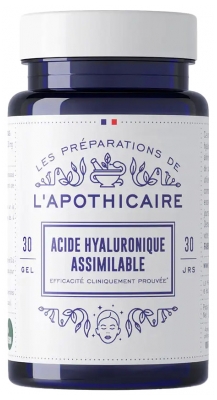 Les Préparations de l'Apothicaire Acide Hyaluronique Assimilable 30 Gélules
