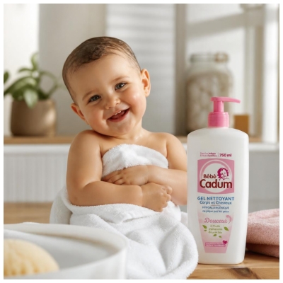Cadum Bébé Cadum Švelnus Valomasis Gelis 750 ml