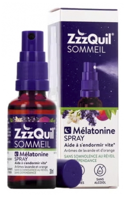 ZzzQuil Mélatonine Spray 30 ml