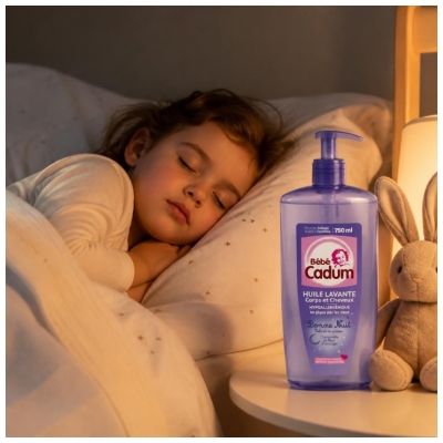 Cadum Bébé Cadum Geros Naktys Prausimosi Aliejus 750 ml