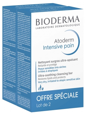 Bioderma Atoderm Ultra-Rich Soap 2 x 150g