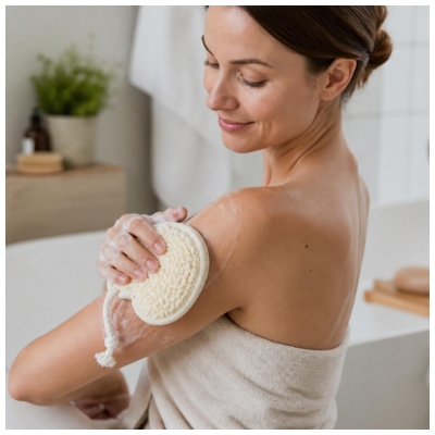 Esponja Vegetal Coração de Loofa Tadé