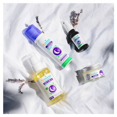 Puressentiel Miega Masāžas Eļļa Lavanda-Neroli Bio 100 ml