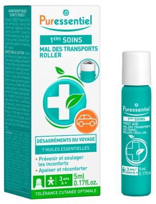 Puressentiel Roller Mal di Viaggio con 7 Oli Essenziali 5 ml