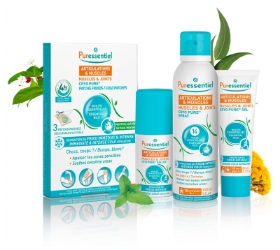 Puressentiel Articulaciones y Músculos Cryo Pure Gel 80 ml