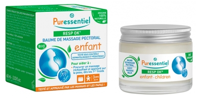 Puressentiel Resp OK Baume de Massage Pectoral Enfant 60 ml