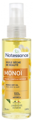 Natessance Monoï Huile Sèche de Beauté 100 ml