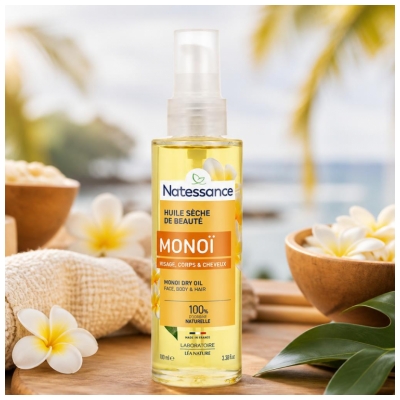 Natessance Monoï Suchý zkrášlující olej 100 ml