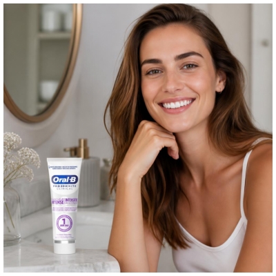Oral-B Pro 3D White Clinical Intensiv Vitgörande Tandkräm 75 ml
