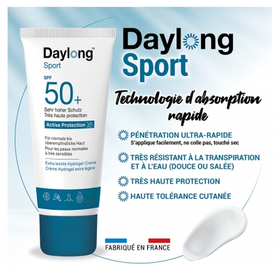 Daylong Sport Extra Lehký Hydrogelový Krém SPF50+ 50 ml