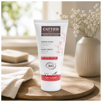 Cattier Bio krém na ruce proti skvrnám a proti stárnutí 75 ml