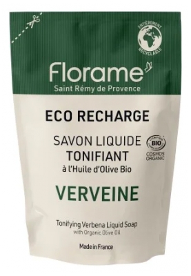 Florame Savon Liquide Tonifiant Verveine Éco-Recharge Bio 470 ml