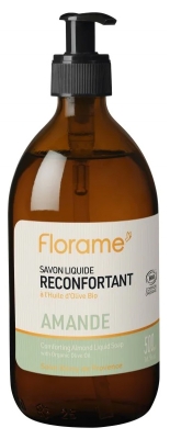 Florame Savon Liquide Réconfortant Amande Bio 500 ml