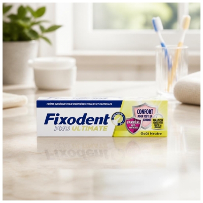 Fixodent Pro Ultimate Adhesive Cream Neutral Taste 40 g