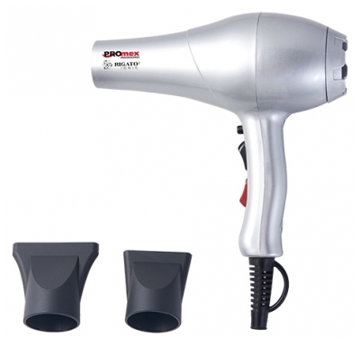 Promex Hårtork Rigato-2 Ionic Silver