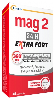 Mag 2 24H Extra Fort 360 mg 45 Comprimés