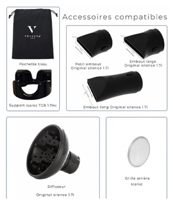 Velecta Paris Tgr Vélecta Paramount Sèche-cheveux Altis 2.3i Noir