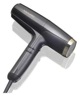 Babyliss PRO Sèche-cheveux Falco Grey & Gold BAB8550E