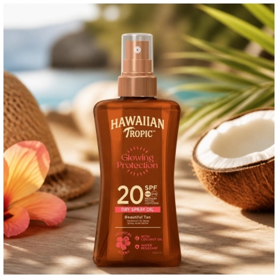 Hawaiian Tropic Protecție Strălucitoare SPF20 200 ml