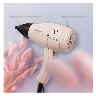 Velecta Paris Paramount Sèche-cheveux Iconic TGR 2.0i Rose Poudré Velecta Paris