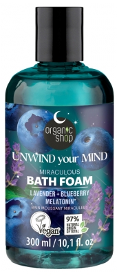 Organic Shop Banho de Espuma Lavanda Mirtilo & Melatonina 300 ml