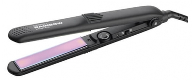 Gamma Piu Haarglätter Rainbow Schwarz