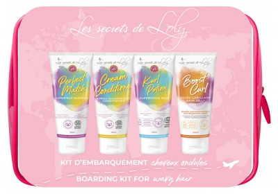 Les Secrets de Loly Kit d'Embarquement Cheveux Ondulés
