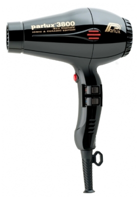 Parlux 3800 Secador de Pelo Ecológico Negro