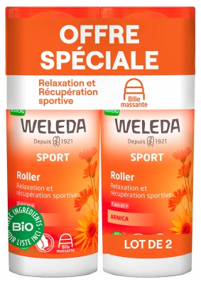 Weleda Športni Roller z arniko, 2 x 75 ml