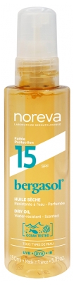Noreva Bergasol Ulei Uscat SPF15 150 ml