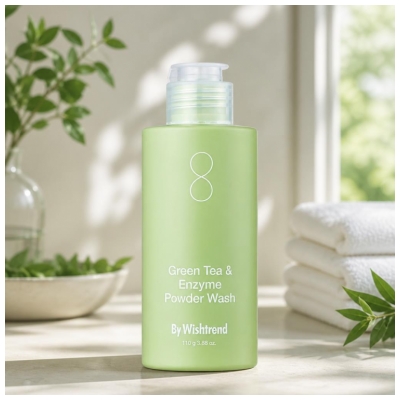 By Wishtrend Green Tea & Enzyme Cleansing Powder 110 g