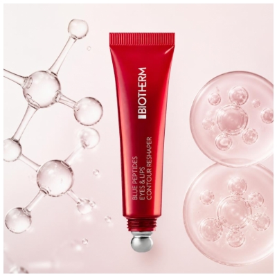 Biotherm Blue Peptides Rosé Balm Øjen- og Læbekontur 15 ml