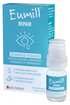 Eumill Repair Tørre Øjne 10 ml