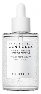Skin1004 Madagaskaro Centella Toną Šviesinanti Ampulė 50 ml