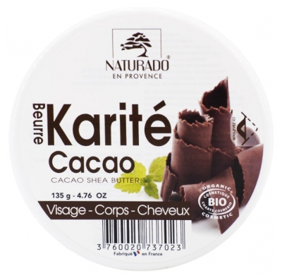 Naturado en Provence Beurre Karité Cacao Bio 135 g