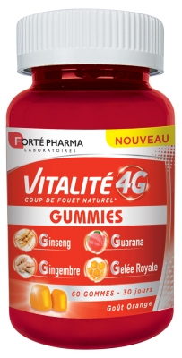 Forté Pharma Vitalidad 4G 60 Gummies