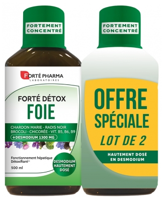 Forté Pharma Forté Détox Foie Lot de 2 x 500 ml