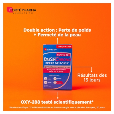 Forté Pharma XtraSlim Chrono Perte de Poids Femme 45+ 60 Gélules
