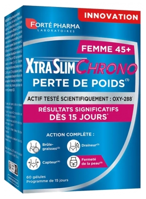 Forté Pharma XtraSlim Chrono Perte de Poids Femme 45+ 60 Gélules