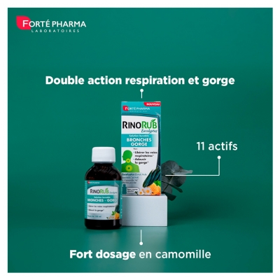 Forté Pharma RinoRub Bronches Gorge 120 ml