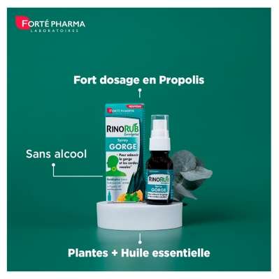 Forté Pharma RinoRub Spray Gorge 15 ml