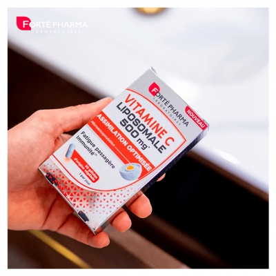 Forté Pharma Liposominis Vitaminas C 500 mg 30 Daržovių Kapsulių