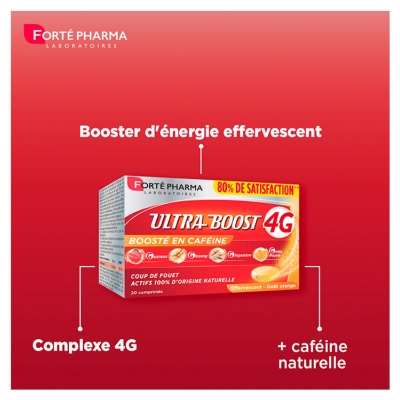 Forté Pharma Ultra-Boost 4G 20 Comprimés Effervescents