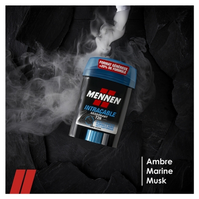 Mennen Déodorant Intraçable 72H Stick large 60 ml