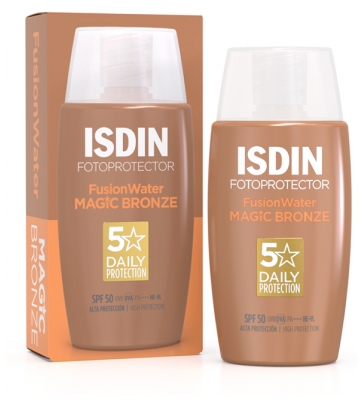 Isdin Fotoprotector Fusion Water Color SPF50 50 ml - Teinte : Bronze